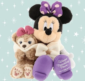 Duffy & Friends Winter Twinkling Town Minnie Mouse Shellie May stuffed Plush dol - Picture 1 of 2