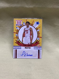 Paul Eboua 2020-21 Panini Chronicles Hometown Heroes Auto RC Red Foil HH-PEB🔥