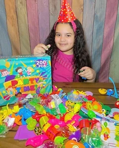 200 Pack Treasure Box Prizes Classroom Bulk Toys for Kids Birthday Party Favors - Picture 1 of 9