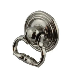 (5 Pack) 1 inch Small Ring Pull for Jewelry Boxes and Little Drawers Nickel - Picture 1 of 1