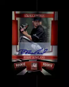 2010 Donruss Elite Extra Edition #148 Robby Rowland AU \799 (ref 164095) - Picture 1 of 2