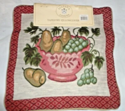 TAPIZ DEL SULTÁN CHIANTI FRUTERO ROJO ORO VERDE (1) FUNDA ALMOHADA 16"   Foto 1 de 4