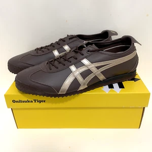 Zapatos Unisex Onitsuka Tiger MEXICO 66 SD 1183A872 204 MARRÓN REGALIZ/CHAMPÁN - Imagen 1 de 11