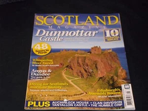 2012 DECEMBER SCOTTISH LIFE MAGAZINE - DUNNOTTAR CASTLE FRONT COVER - H 7182 - Picture 1 of 2