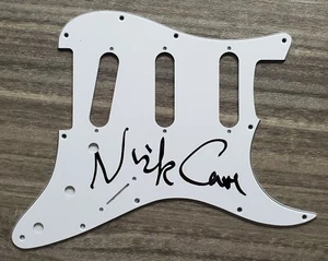 Nick Cave Signed Fender Strat Style Guitar Pickguard The Bad Seeds Singer RAD - Picture 1 of 1