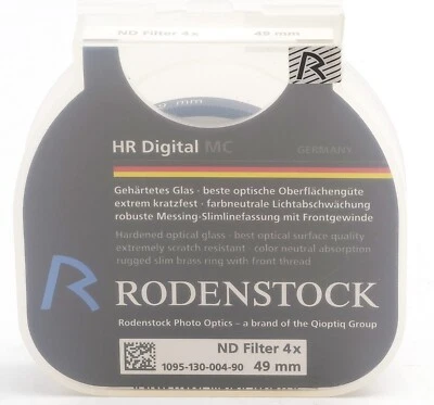 Rodenstock Neutral Density (ND) 2 fstop (x4) 52mm HR  MC Filter NEW OLD STOCK - Image 1 of 2
