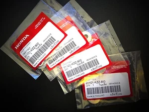 4x Honda Flanged Fender Washers - also fits Yamaha Kawasaki Suzuki 61101-KZZ-900 - Picture 1 of 2