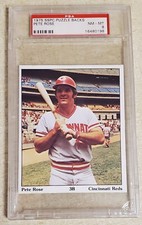 1975 SSPC Puzzle Backs Pete Rose PSA 8 NM-MT
