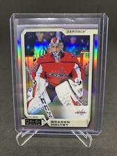 2018-19 UD O-PEE-CHEE PLATINUM RAINBOW REFRACTOR BRADEN HOLTBY #140