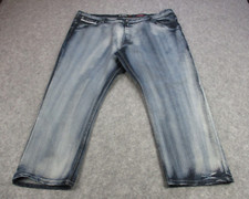 Ecko Unltd Jeans Mens 48 Blue Light Denim Wide Leg Athletic Skater Grunge Y2K