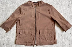BETTY BARCLAY Damen Jacke Größe 44. Baumwollmischung, Farbe braun. - Bild 1 von 7