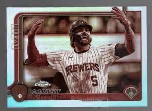 2025 Topps cromo - refractor sepia Garrett Mitchell #28 - Imagen 1 de 1