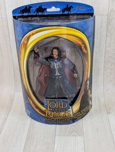 Figura de acción El Señor de los Anillos Pelennor Fields Aragorn Toybiz Nuevo en caja - Imagen 1 de 7