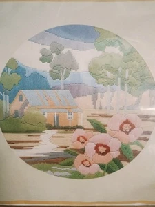 SEALED Semco Long Stitch Originals Kit Hibiscus Hideaway Kit No. 3301 0006 29cm - Picture 1 of 7