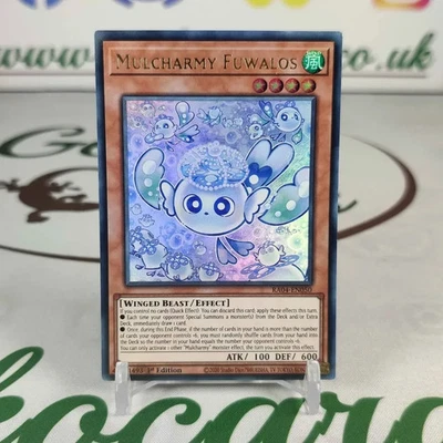 Mulcharmy Fuwalos  RA04-EN050 Ultra Rare 1st Ed YuGiOh Card  Near Mint - Image 1 of 2