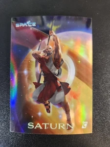 2025 Cardsmiths Space Galactic Edition Saturn Solar System Refractor #SS6 - Picture 1 of 2
