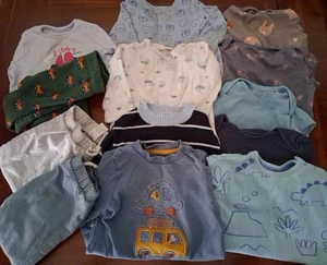 Baby Bundle for 6/9 Months. Vests, Tops, Babygrows, Trousers, Jumper. - Picture 1 of 10