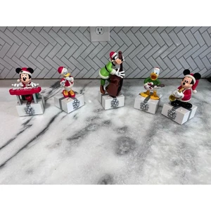 Juego de 5 bandas inalámbricas Hallmark Disney 2013 Mickey Minnie Goofy Donald Daisy Music - Imagen 1 de 8