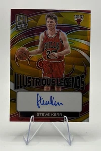 Steve Kerr 2022-23 Panini Spectra Illustrious Legends Auto GOLD /10 #ILS-SVK - Picture 1 of 2