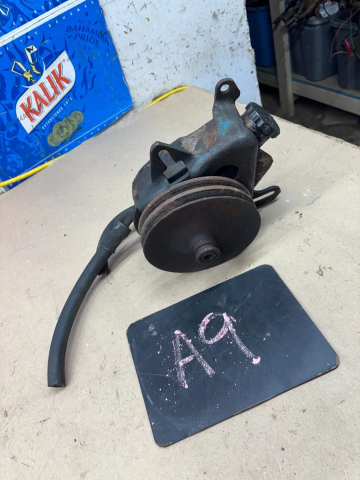 1970 1981 CAMARO FIREBIRD TRANS AM CHEVELLE SBC DUAL GROOVE POWER STEERING PUMP - Image 1 of 4