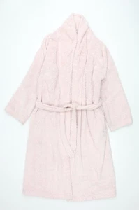 Jasper Conran Women's Pink Fleece Hooded Robe Size 16 - Picture 1 of 12