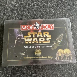 Star Wars Monopoly Limited Collector’s Edition Game 1997, Factory Sealed New - Picture 1 of 4