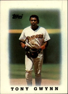 1988 Topps Mini Leaders Baseball Card #74 Tony Gwynn  - Image 1 of 2
