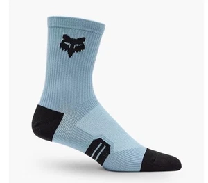 Brandneu Fox Racing 6" Ranger Socken $ 20 Vintage-Waschung blau leicht S/M - Bild 1 von 2