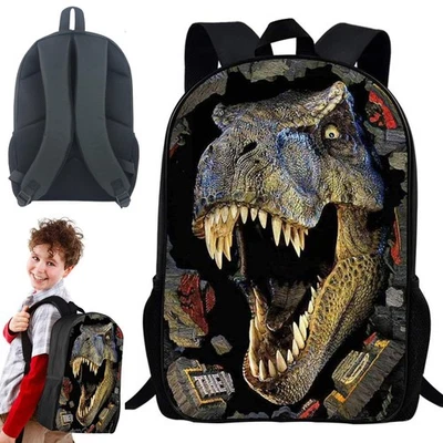 Dinosaurios T Rex Mochilas Escolares Para Niños de 5 6 7 8 10 12 Años En Oferta Foto 1 de 4