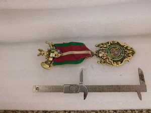 Antike 1907 Sterling Silber antike Orden der Brudermedaille Forrestors - Bild 1 von 8