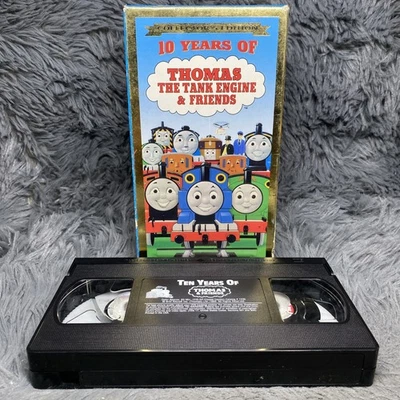 Ten Years Of Thomas & Friends VHS Tape 1999 Collector's Edition Kids Cartoon - Image 1 of 4