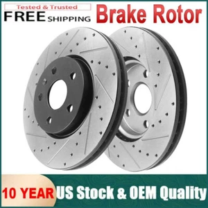 Rotores de freno delanteros de 321 mm para Buick LaCrosse Chevy Equinox GMC Terrain Saab 9-5 - Imagen 1 de 7