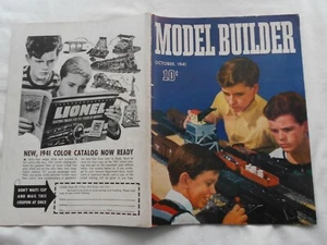MODEL BUILDER Magazine-OCTOBER,1941 - Picture 1 of 2