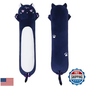 Yeqivo Cuscino Gatto Peluche Morbido Lungo Gatto Carino Lungo Imbottito An - Foto 1 di 5