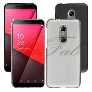 New black gel case cover for Vodafone Smart N9 VFD 720 + screen protector - Picture 1 of 4