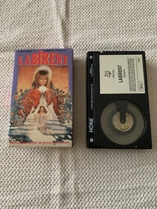Labyrinth 1986 David Bowie,Jennifer Connelly TURKISH NOT VHS BETAMAX TAPE - Picture 1 of 2