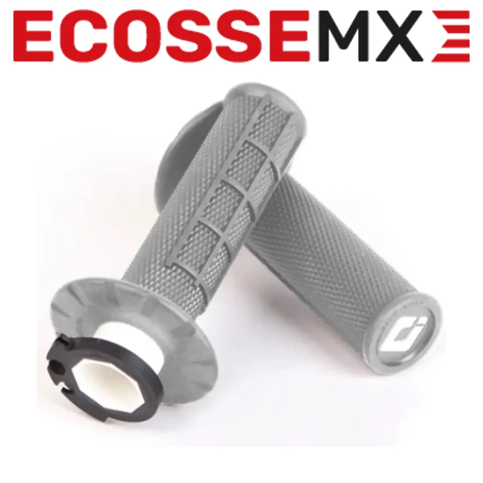 COPPIA MANOPOLE ODI V2 Lock-on MORBIDE 2 E 4 TEMPI H36HWB Blu