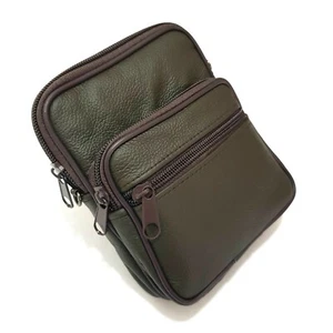 Leder Umhängetasche Gürteltasche Schultertasche Reisetasche Freizeit Tasche - Bild 1 von 4