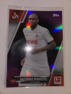 2021-22 Topps Bundesliga - Fuchsia Foil #106 Anthony Modeste /125 - Image 1 of 2
