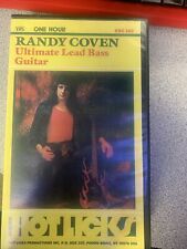 Randy Coven Ultimate Lead Bass Guitar VHS