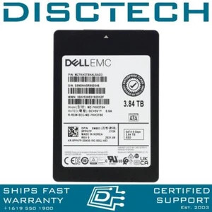 NEW DELL 3.84TB MU SATA 6Gb/s 2.5in SFF SSD / PPH7P / Samsung SM883 MZ-7KH3T80 - Picture 1 of 3