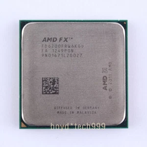 AMD FX-6200 CPU Six Core 3.8 GHz FD6200FRW6KGU Socket AM3+ Processor FX 6200 - Picture 1 of 4