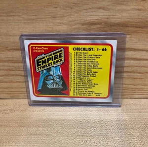 Checklist 1-66 #131 OPeeChee Star Wars Trading Card - Picture 1 of 1