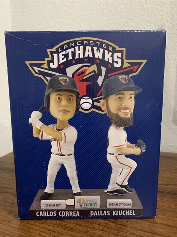 2016 LANCASTER JETHAWKS "DUAL" CARLOS CORREA DALLAS KEUCHEL SGA BOBBLEHEAD ASTRO Cover