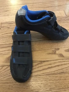Zapatos de ciclismo para mujer Tommaso Pista 100 Spin negros azules eur 42 EE. UU. 10,5 - Imagen 1 de 7