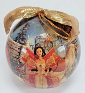 Matrix Barbie Holiday Palla di Natale Ornamento 3" Vintage 1997 - Foto 1 di 5