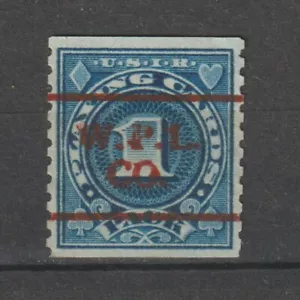 USA Revenue Stamp Fiscal Fiscaux Tax on Playing Cards Naipes General RF 26? -56 - Picture 1 of 1