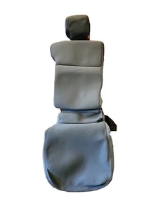 2012-2016 Ford F250 F350 XLT Gray Cloth Jump Seat Cover Set 3 pc Front Center - Picture 1 of 17
