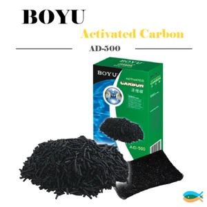 BOYU 500g Activated Carbon Aquarium Fish Tank Pond Filter Charcoal Media - Picture 1 of 3