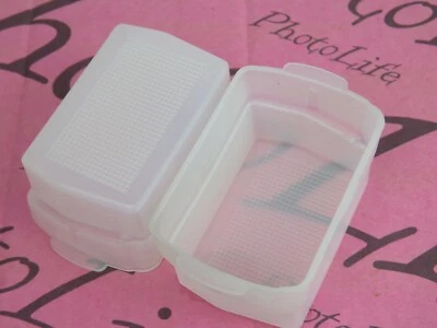 2X Flash Diffuser Softbox Bounce Cap Box For Nikon SB-800 Speedlite - Image 1 of 4